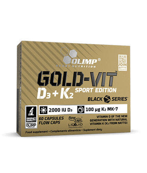 OLIMP Gold-Vit D3 + K2 Sport Edition 60 Caps - Nutra Best Europe