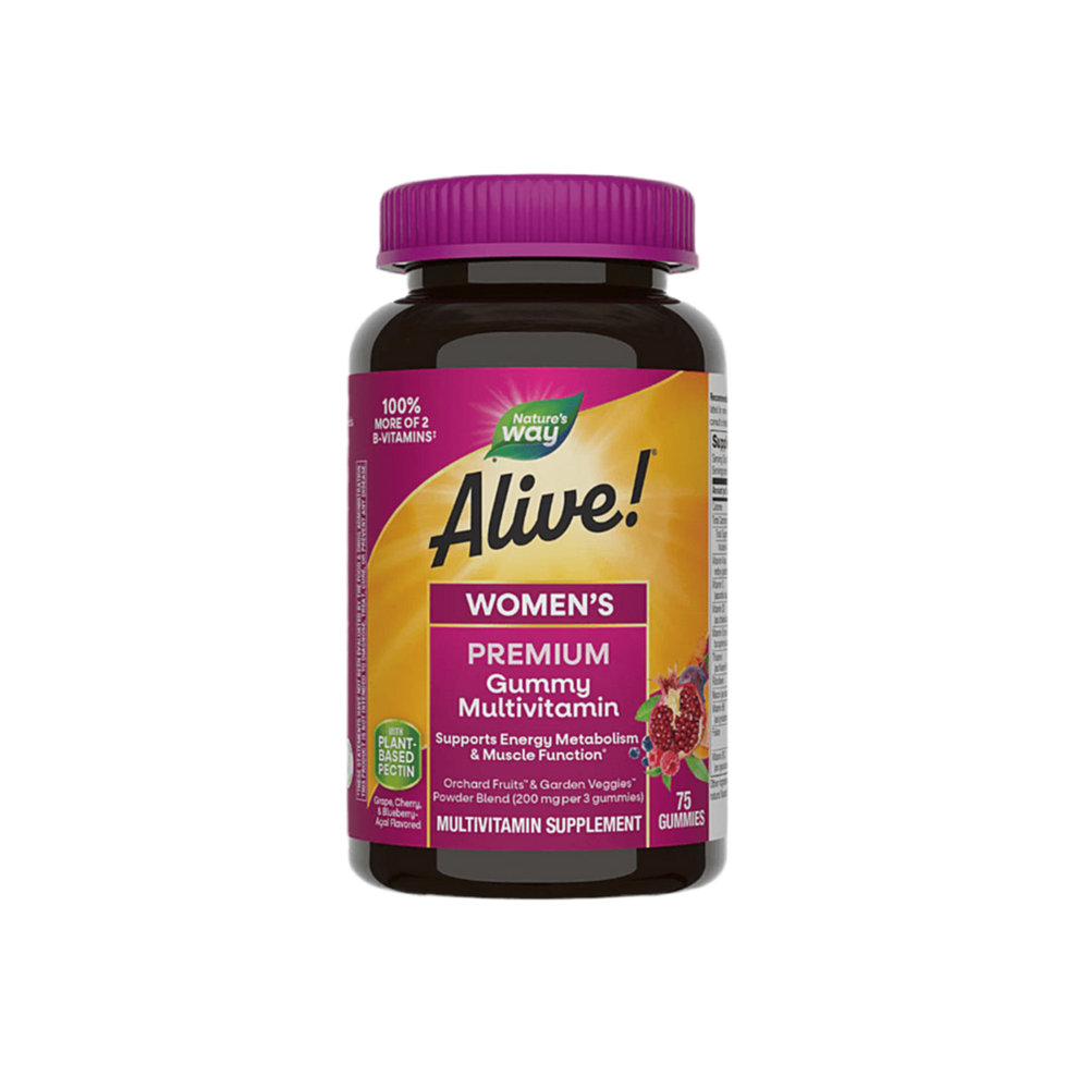 Alive! Women's Gummy Vitamins - 75 Chewable Tablets