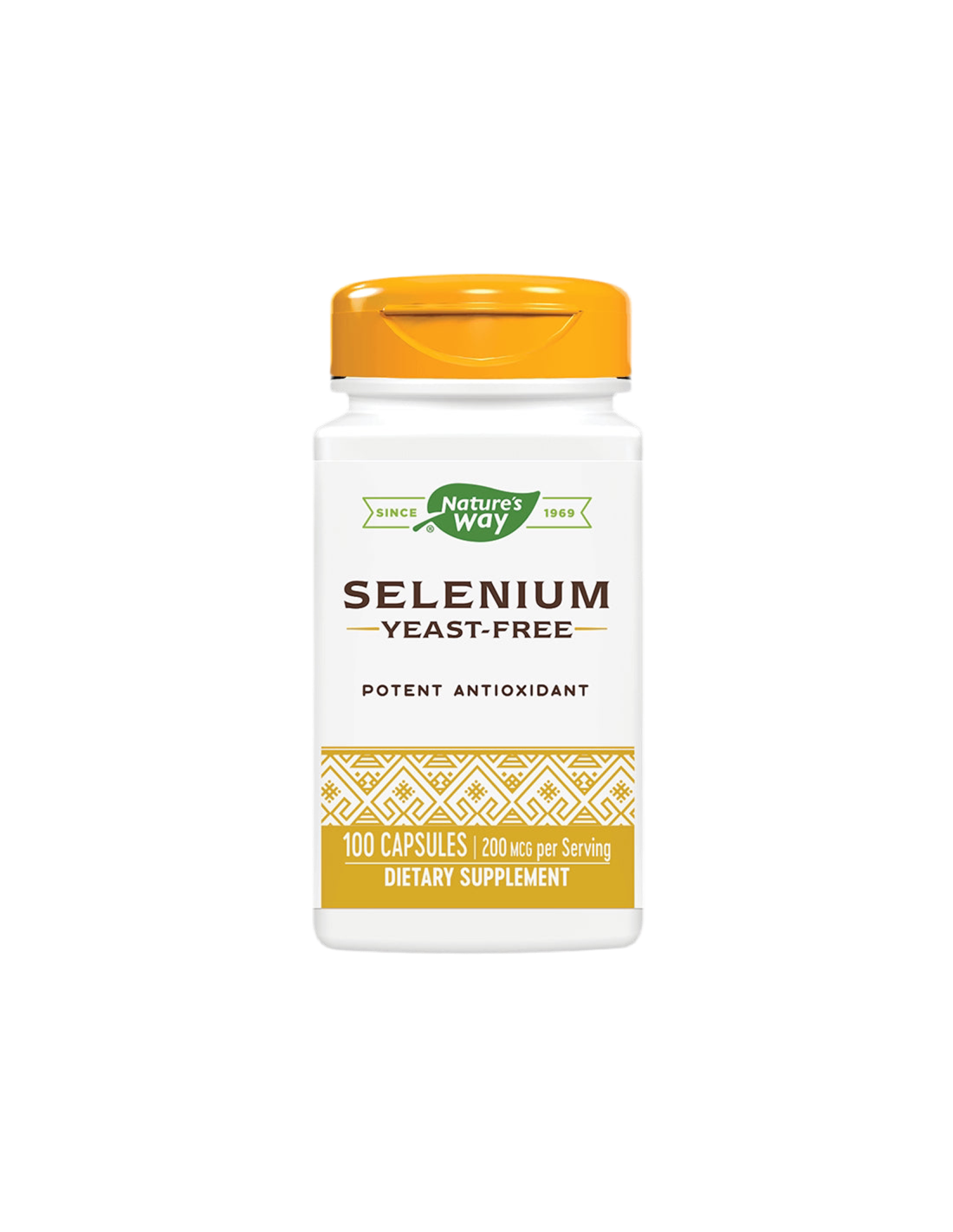 Selenium - Selenium 200 mcg, 100 capsules Nature's Way