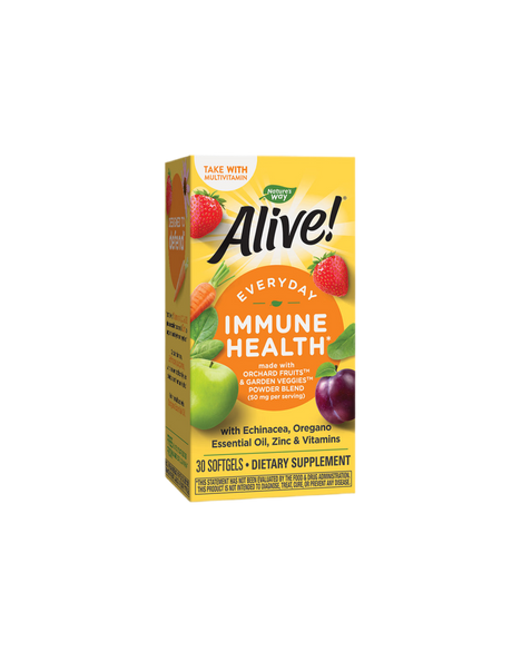 Alive! / Алайв! Immune Health x 30 софтгел капсули Nature’s Way - Feel You