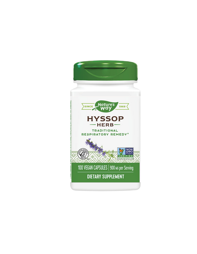 Hyssop Herb 450 mg - 100 капсули - Feel You