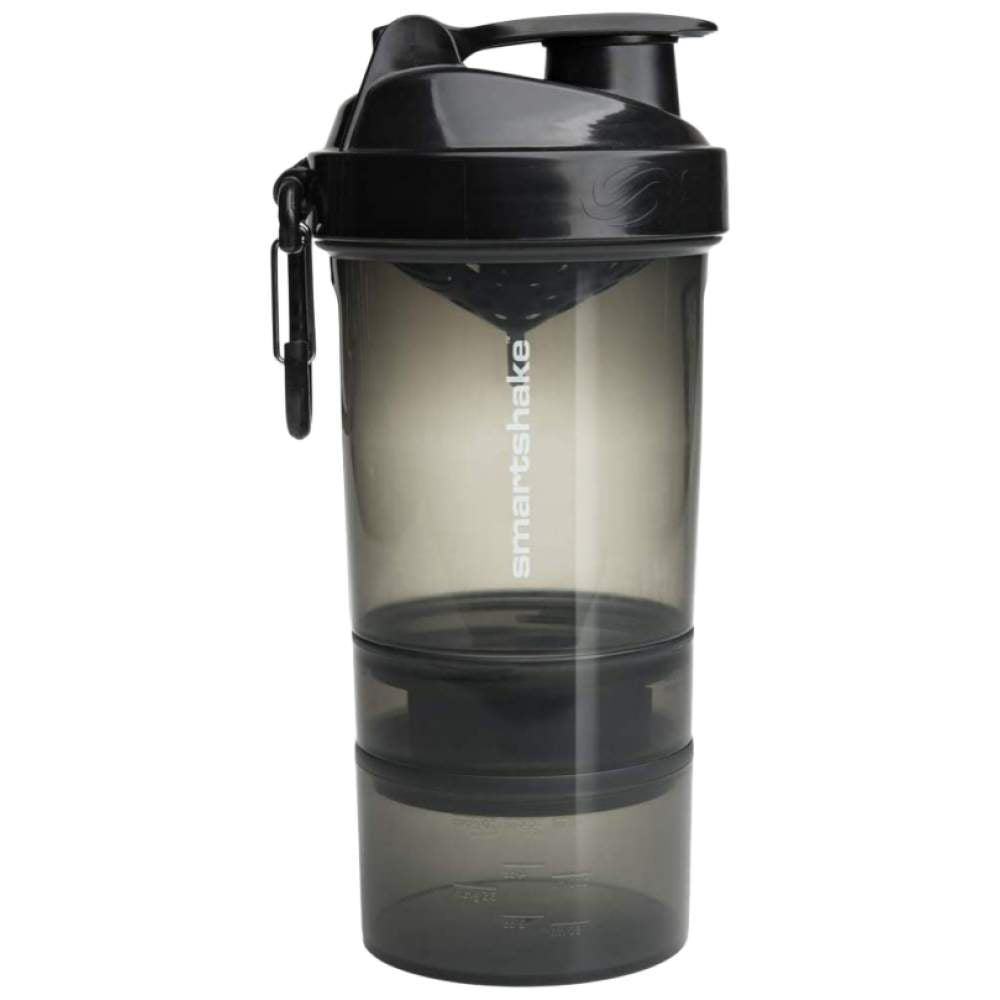 2Go Smart Shaker | Gunsmoke negro - 600 ml