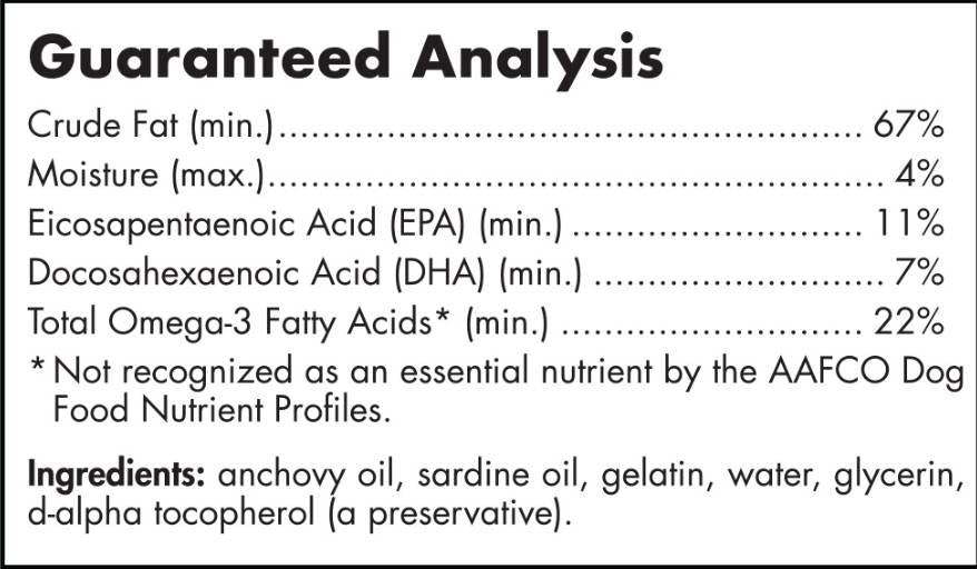 Omega -3 PET - 90 gelio kapsulės