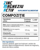 Zinc Magnesium Active - 60 капсули - Feel You