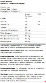 Proomega Coq10 - 120 cápsulas de gel