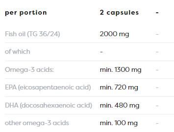 Omega -3 Extra 1300 mg - 180 capsule in gel