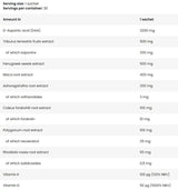 Test d'Tost Pak | Testosteron Boost Formel - 30 Packs