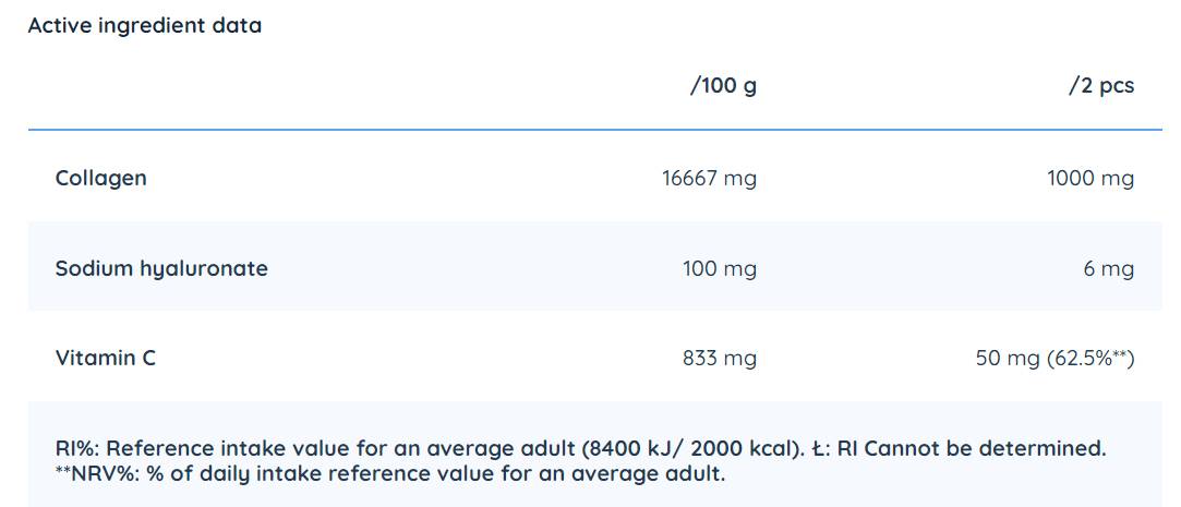 Κολλαγόνο gummies για γυναίκες - 60 καραμέλα ζελέ