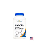 Nervous system - Vitamin B3 (Niacin), 100 mg x 240 capsules
