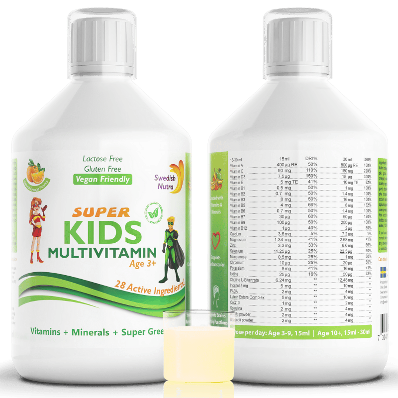 Super Kidds Children's Multivitamins (3-12 jaar) - 500 ml