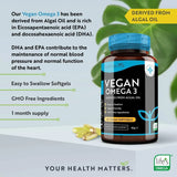 Vegan Omega 3 - 2000 mg /60 vegan gel capsules/