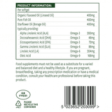 Omega 3-6-9 (complete EFA Omega 3, 6 + 9) 1200 mg 90 Soft Capsules Naturesaid