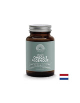 Vegan Omega-3 from Algae - Support for Heart and Brain Function, EPA 150 mg, DHA 100 mg, 60 Capsules