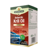 Omega 3 oil from Antarctic Krill (Antarctic Krill Oil Superba) 500mg 60 soft capsules NaturesAid