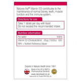 Vitamin D3 (Vitamin D3) 1000iu 90 tablets NaturesAid