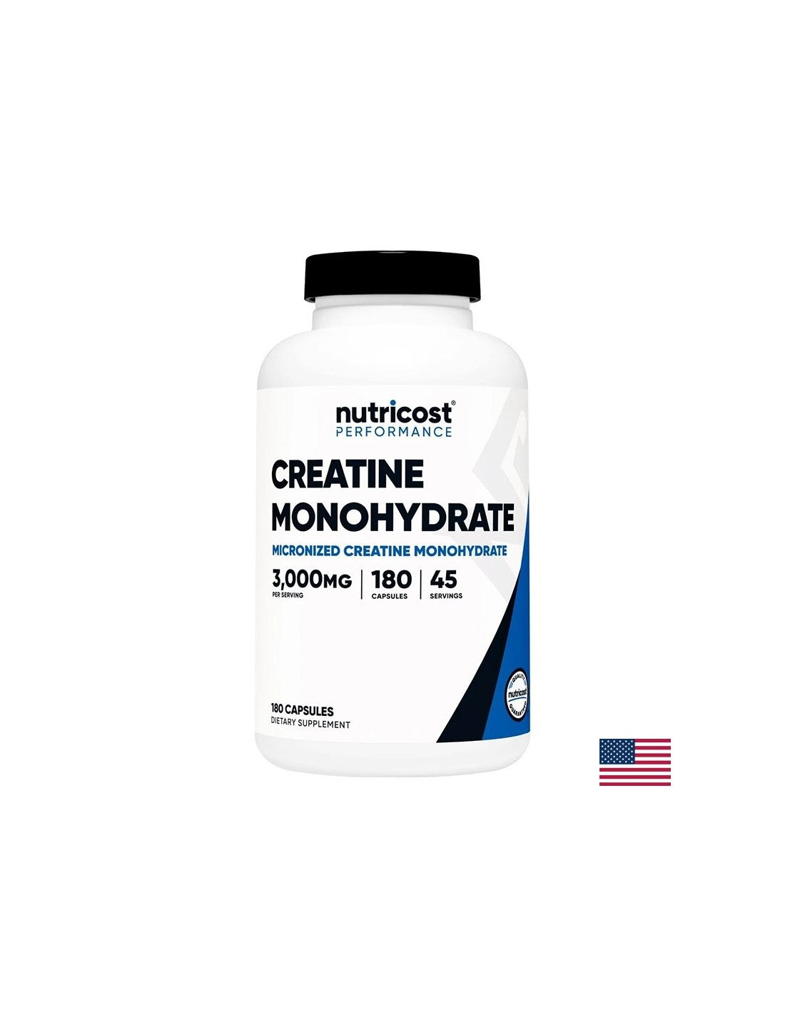Muscle mass - Creatine monohydrate, 3 g x 180 capsules