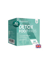 Parches de desintoxicación para pies, 30 pcs
