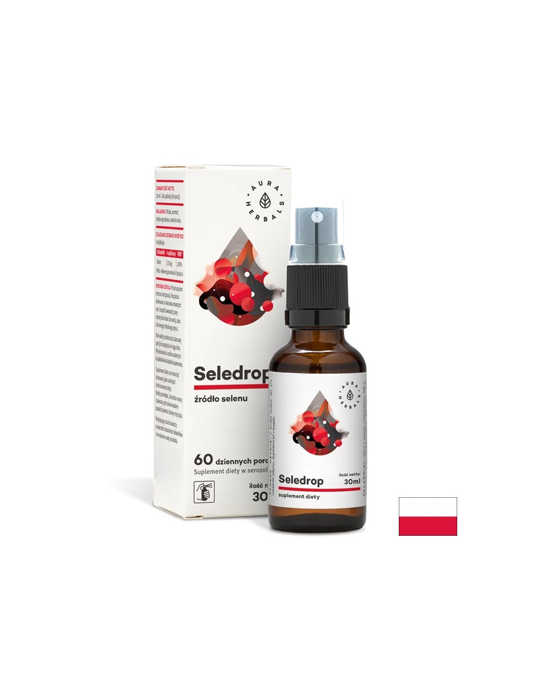 Podpora štítné žlázy - Selen (Seleničitan sodný), 30 ml <tc>Aura Herbals</tc> Orální sprej