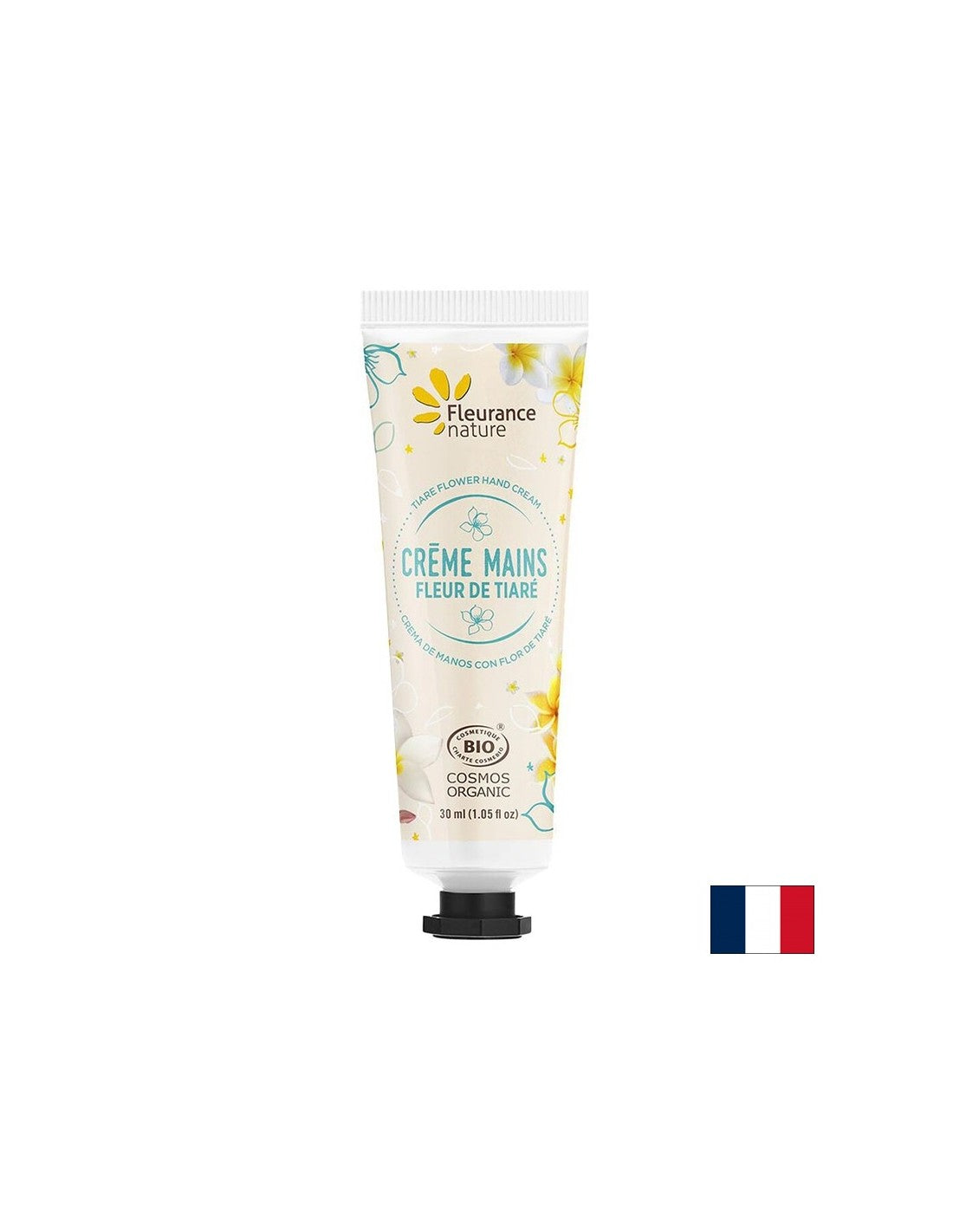 Tiare color hand cream, Shea butter and Aloe Vera, 30 ml Fleurance Nature