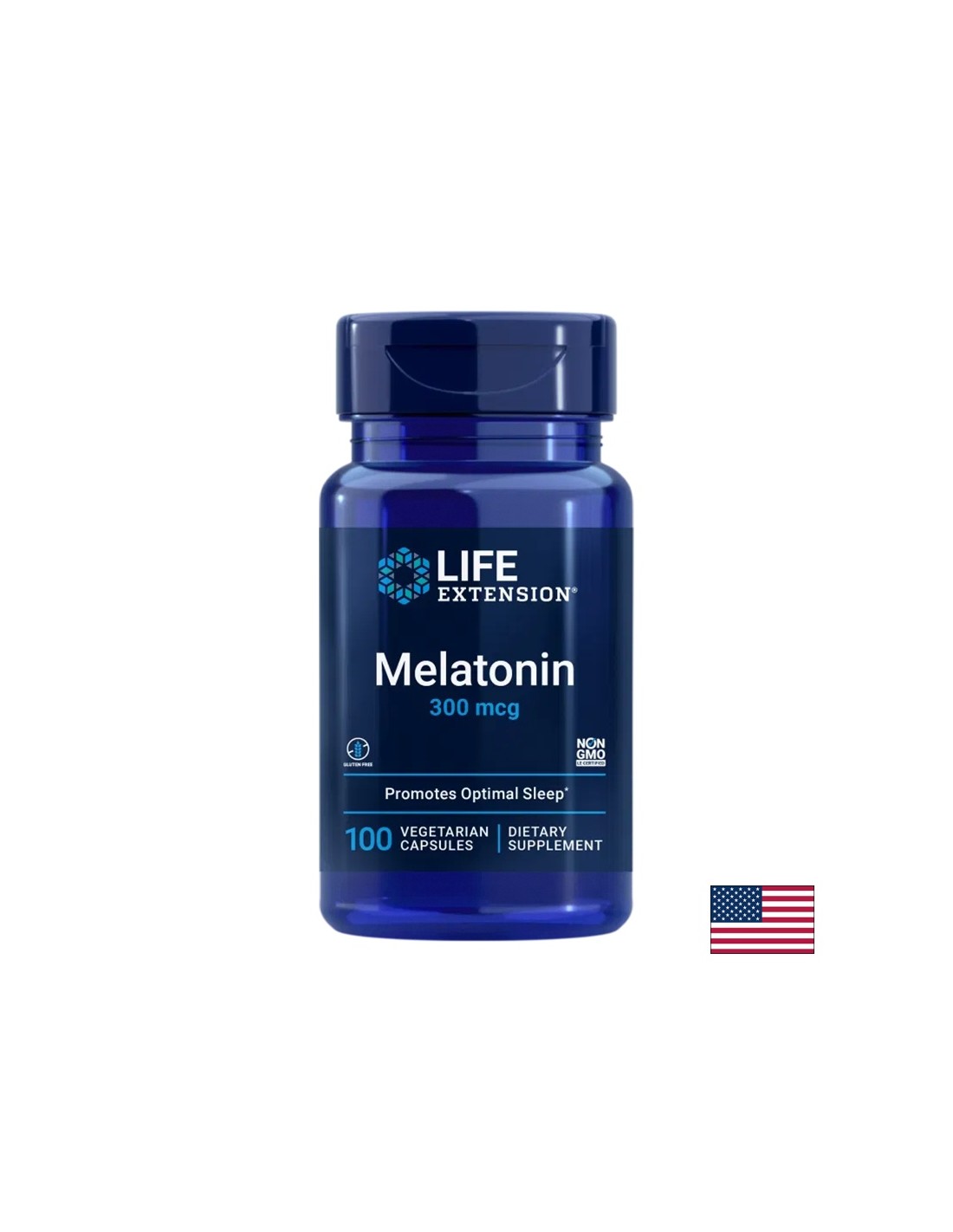 Insomnia - Melatonin, 300 µg x 100 capsules