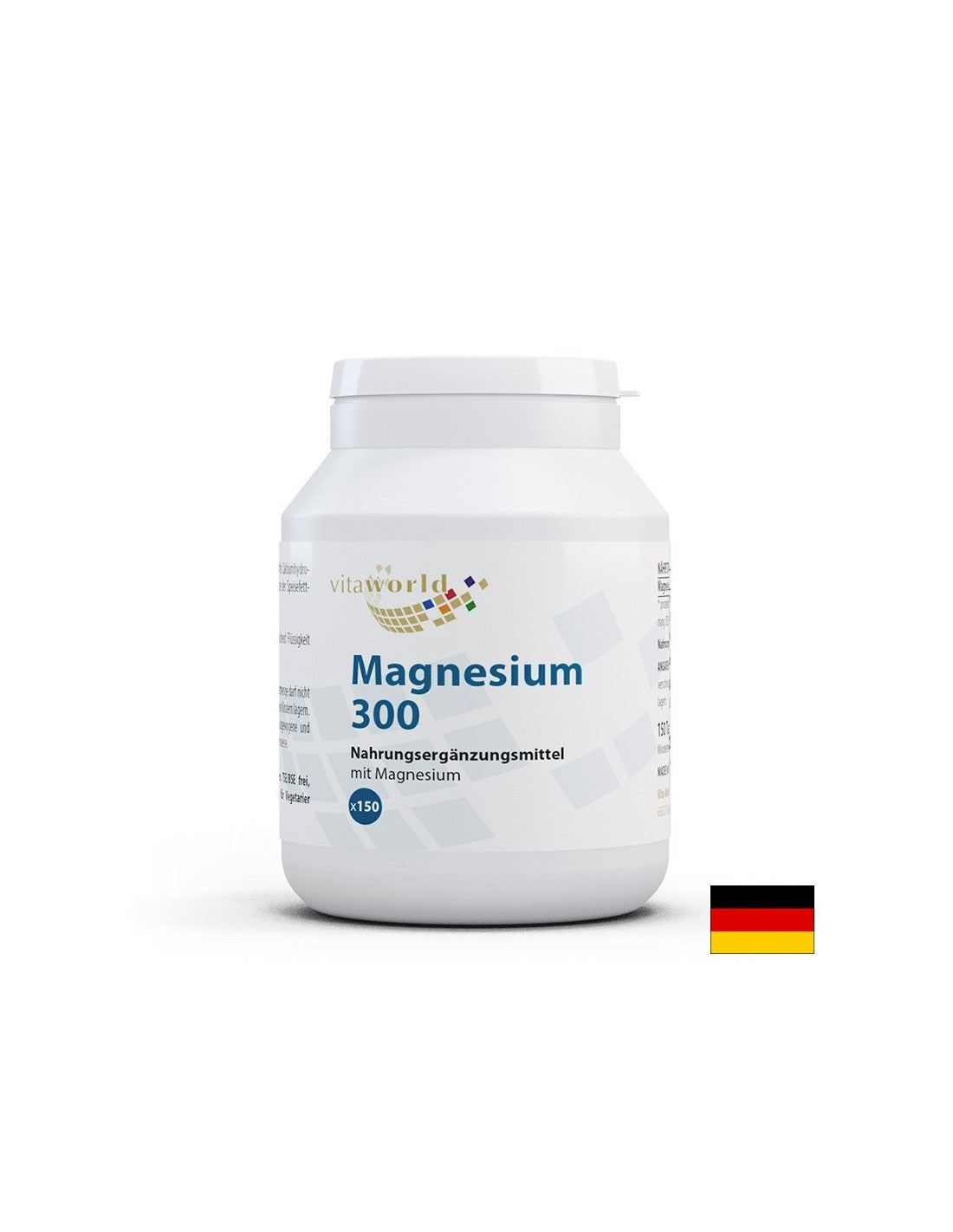 Raumenys, nervų sistema - magnis (oksidas), 300 mg x 150 tabletės