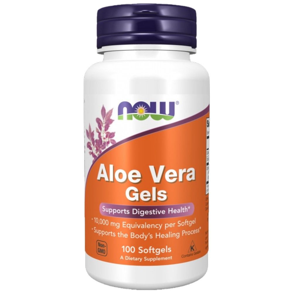 Aloe Vera Gels - 100 gel capsules