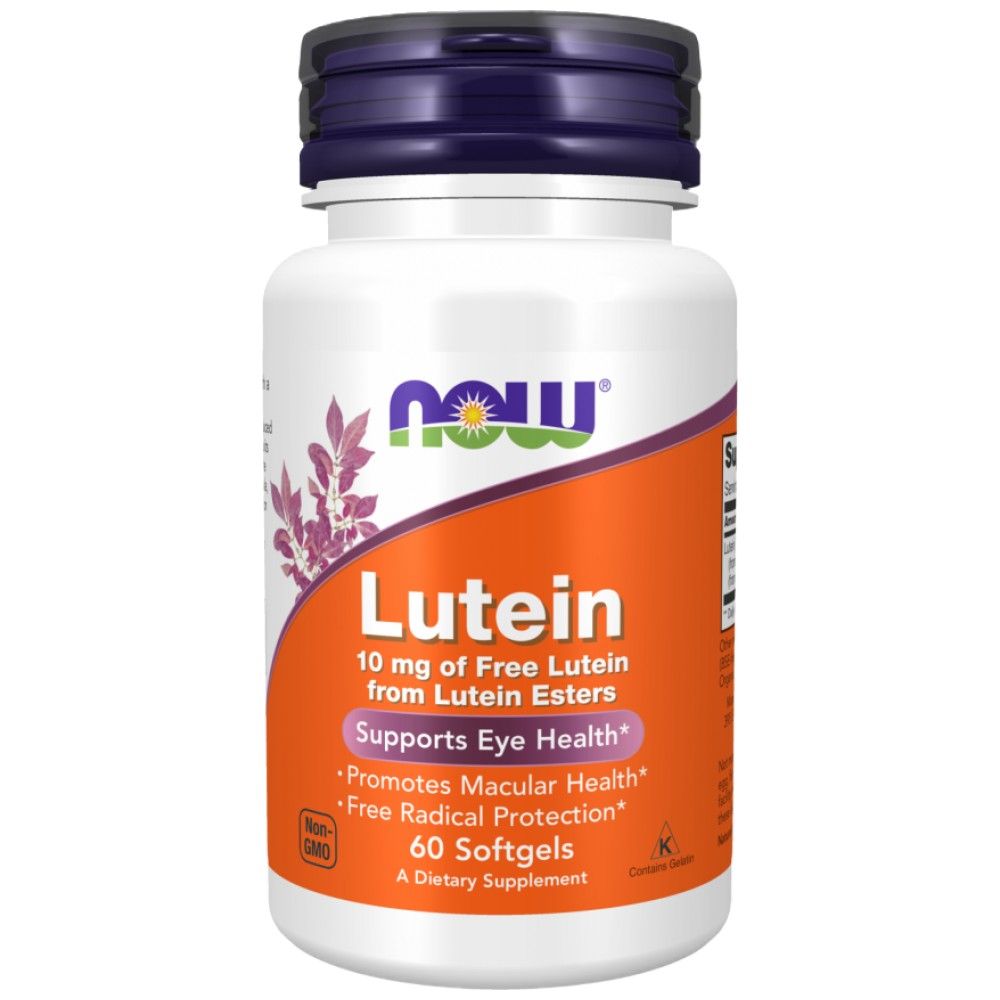 LUTEIN 10 mg esteriai - 60 gelio kapsulių