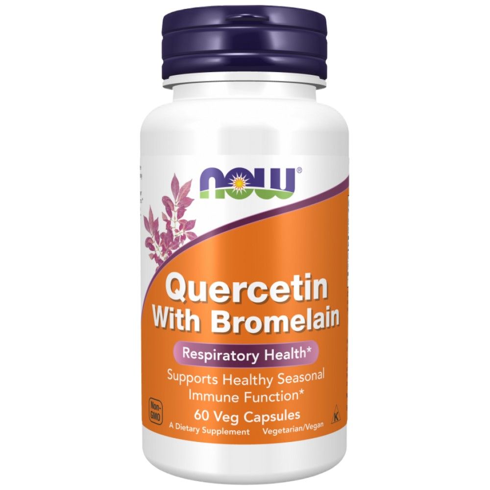 Quercetin with Bromelain - 60 capsules