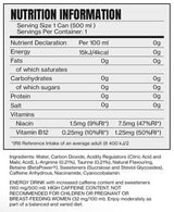 CSK plahvatab energiajooki / 500 ml