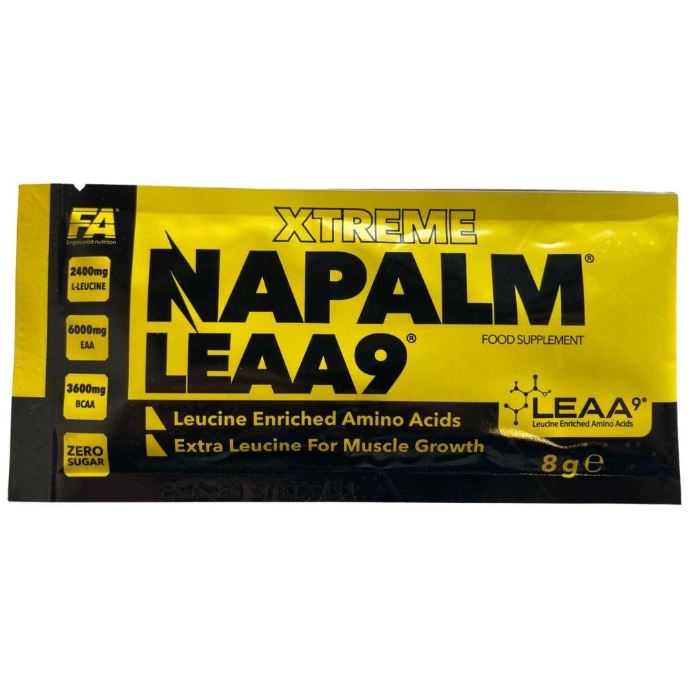 Xtreme Napalm Leaa 9 | Leucine obogaćene esencijalne aminokiseline - 8 grama