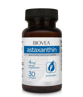 Astaxanthin 4 mg - 60 Gel capsules - Nutra Best Europe