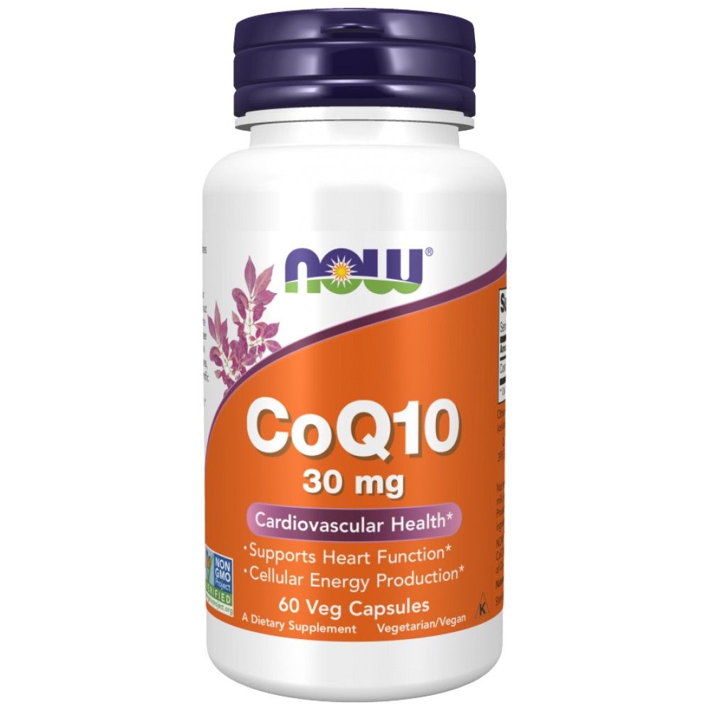 CoQ10 30 mg - 60 kapsulės