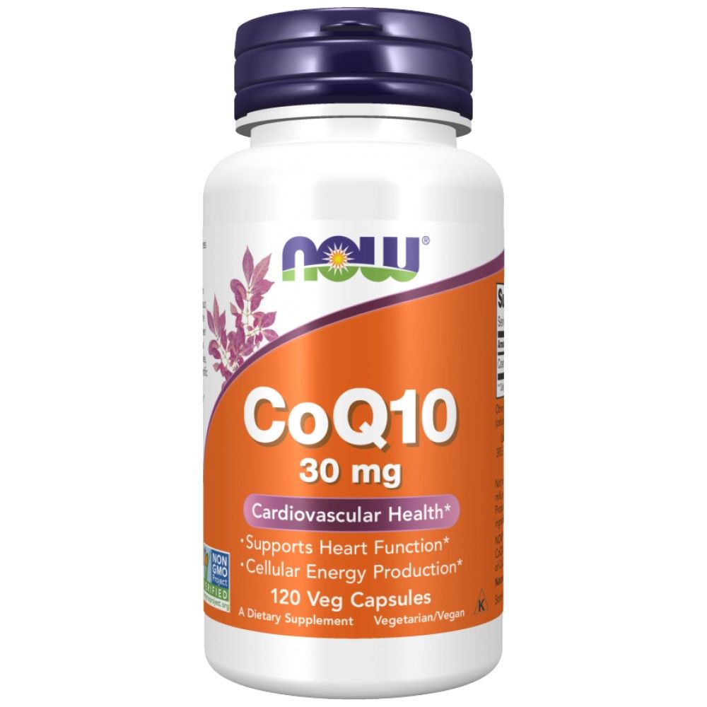 CoQ10 30 mg - 120 kapsulės