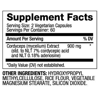 Cordyceps 450 mg / 60 Caps - Feel You