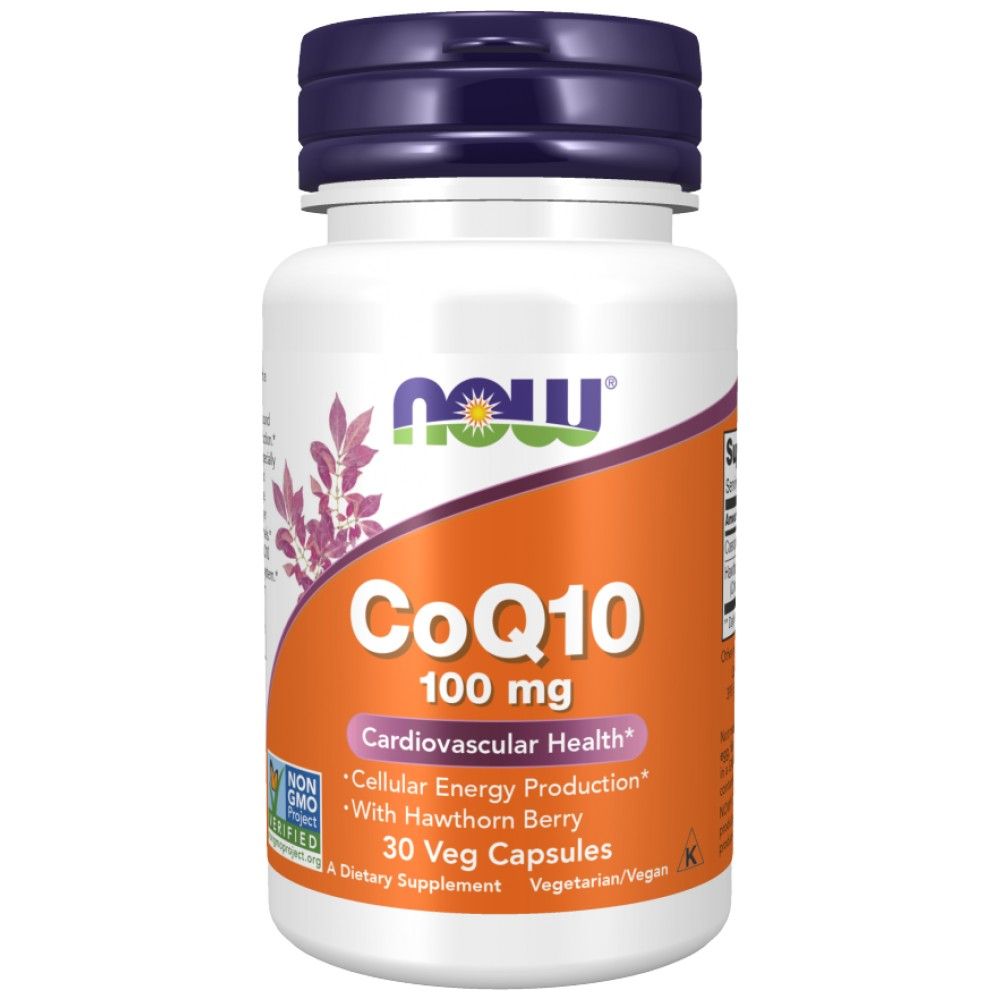 CoQ10 100 mg | cu păducel Berry - 180 capsule