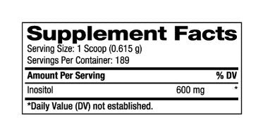 Inositol 600 mg - 0.116 KG - Feel You