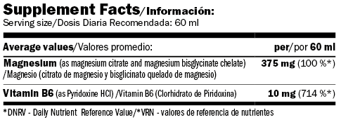 Magnesh forte 375 mg kast / 2060ml