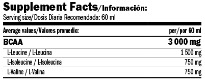 BCAA 3000 Shot Box / 20x60ml