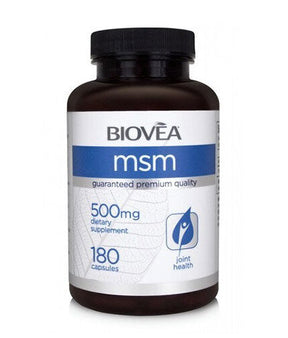 MSM 500 mg / 180 Caps - Nutra Best Europe