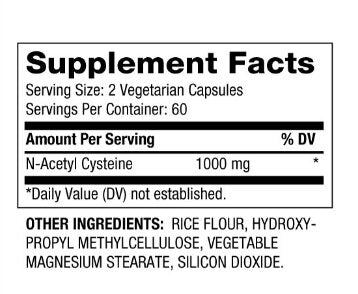 N-Acetyl Cysteine 500 mg / 120 Caps - Feel You