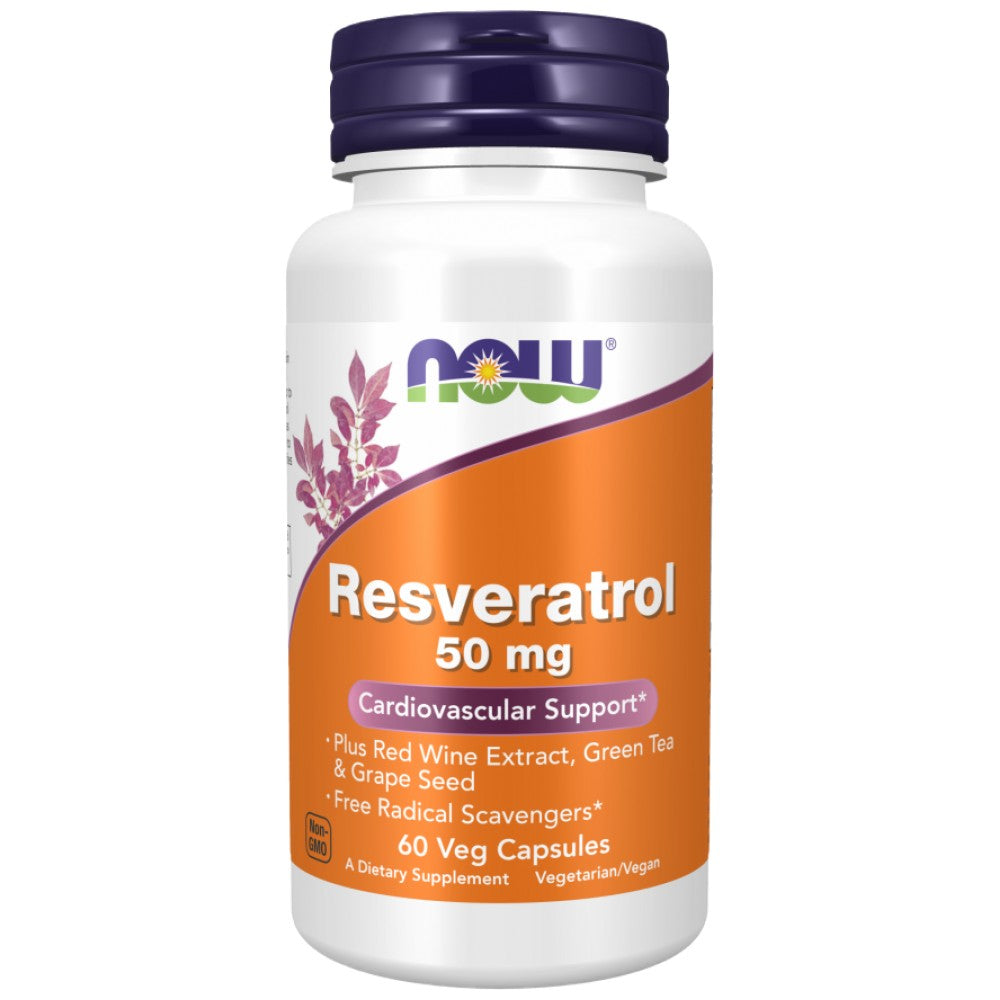 Natural Resveratrol 50 mg - 60 capsules