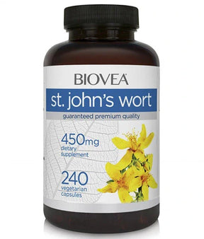 St. John's Wort 450 mg / 240 Caps - Nutra Best Europe