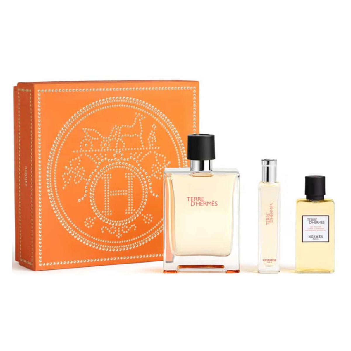 Hermème setze Terre Hermes edt 100Ml Gel 40ML Minma 15ML @