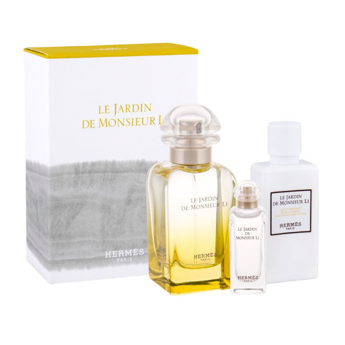 Hermès Le Jardin De Monsieur li Eau De Toilette sprutzt 50ml Set 3 Stécker