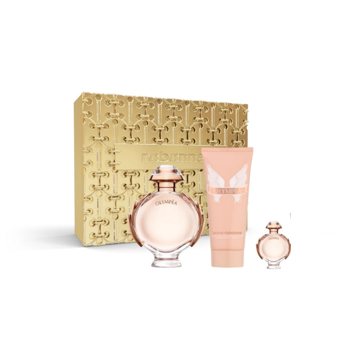 Paco Rabanne Olympéa Eau de Parfum Spray 80ml Set 3 bucăți Crăciun 2023