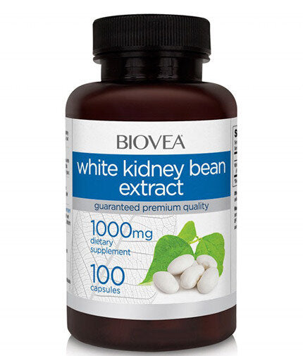 White Kidney Bean Extract 1000 mg / 100 Caps - Feel You