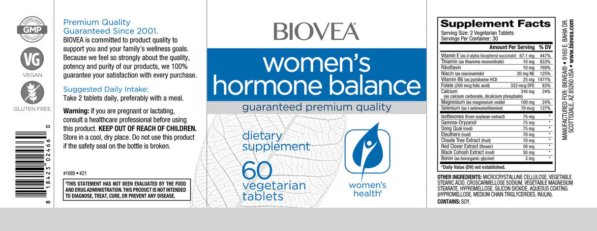 Women`s Hormone Balance / 60 Tabs - Feel You