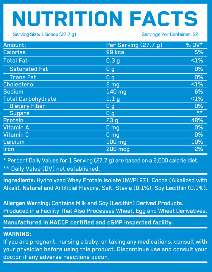 ISO BUILD Protein Isolate - 0.908 KG