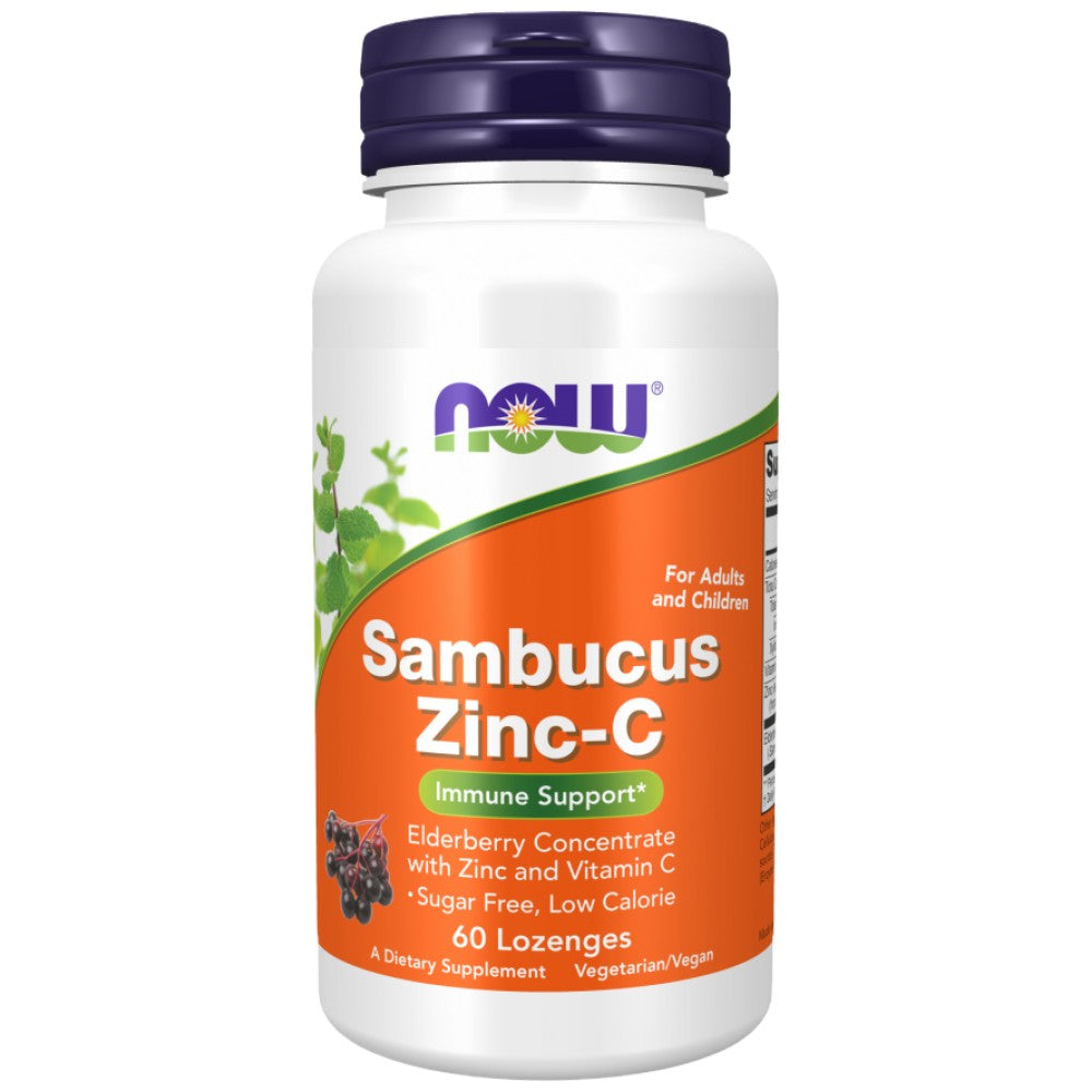 Sambucus Zinc-C | Immune Support - 60 Подезични таблетки - Feel You