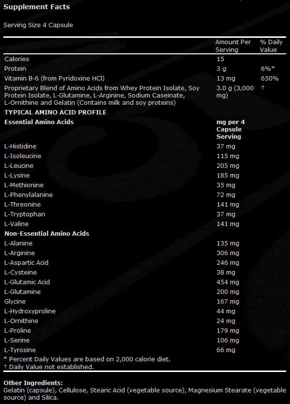 Amino completo 850 mg - 120 cápsulas